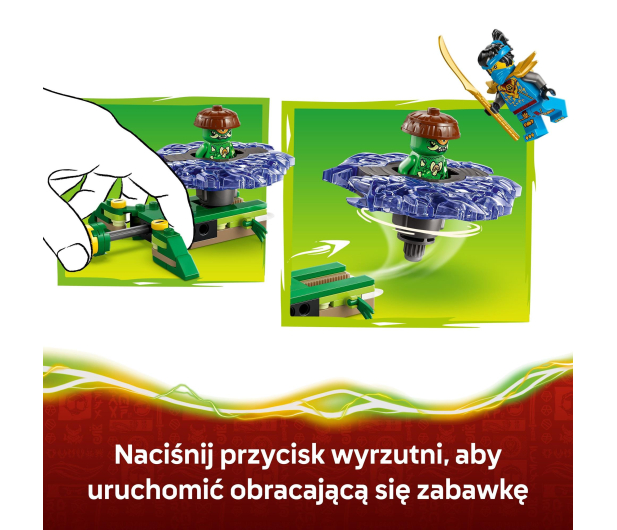 LEGO NINJAGO 71849 Nya kontra zmutowany potwór na spinnerze - 1473531 - zdjęcie 7